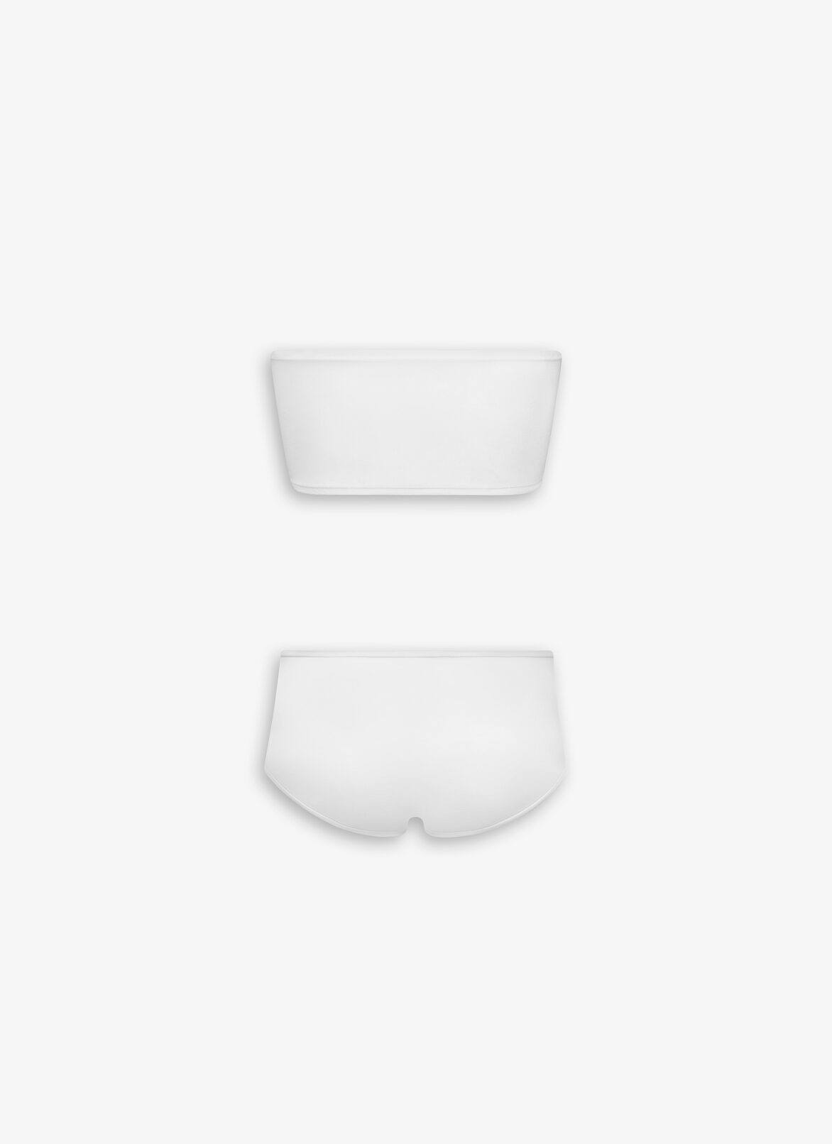 SECOND-SKIN KNIT LINGERIE SET ALAÏA WHITE SECOND-SKIN KNIT LINGERIE SET